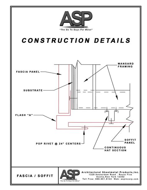 metal stud soffit drawings